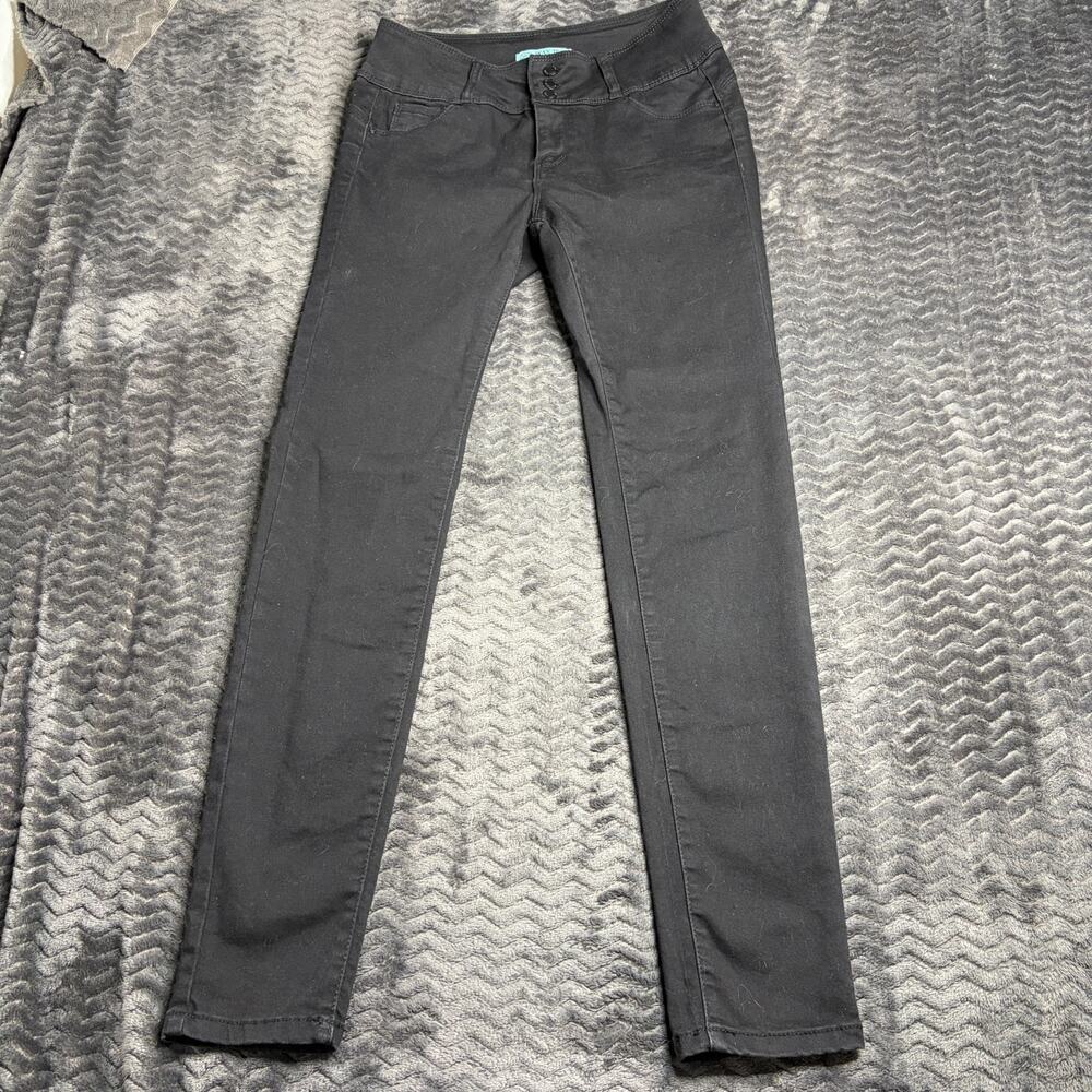 Wax Jeans Butt, I Love You! Black Jeans Womens Size 9 Stretchy